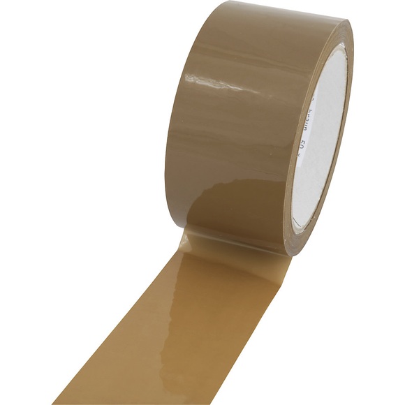 Selbstklebeband PP leise braun, VE 36 Rollen