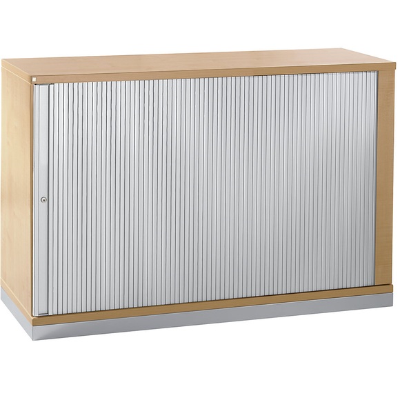 HANNA - Rollladenschrank Höhe 781 mm, 1 Fachboden Dekor Buche