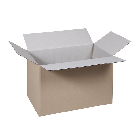 Faltkarton, FEFCO 0201 aus 1-welliger Pappe Innenmaße 430 x 305 x 315 mm, VE 100 Stk