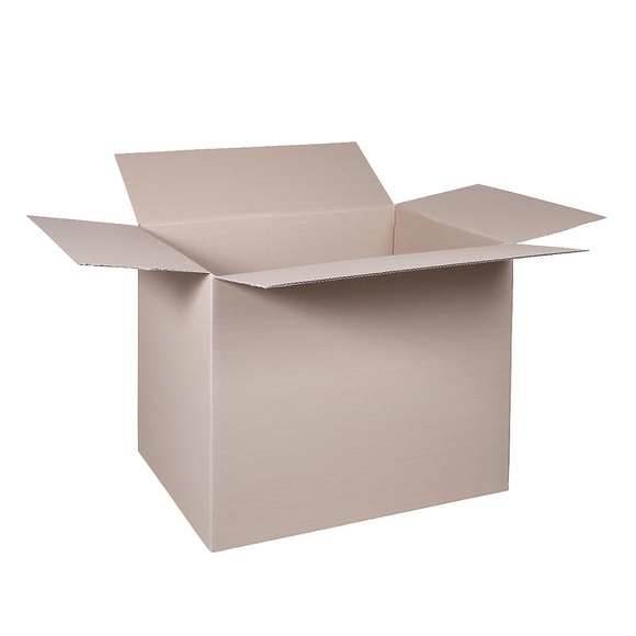 Faltkarton, FEFCO 0201 aus 1-welliger Pappe Innenmaße 600 x 400 x 400 mm, VE 50 Stk