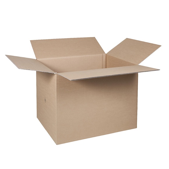 Faltkarton, FEFCO 0201 aus 2-welliger Pappe Innenmaße 700 x 400 x 400 mm, VE 100 Stk