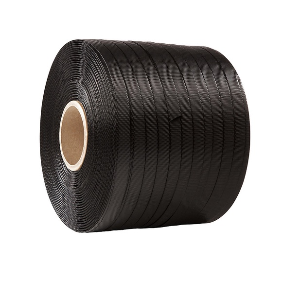 Kunststoff-Umreifungsband für Kurzrolle Bandlänge 500 m Bandbreite 13 mm, VE 4 Rollen