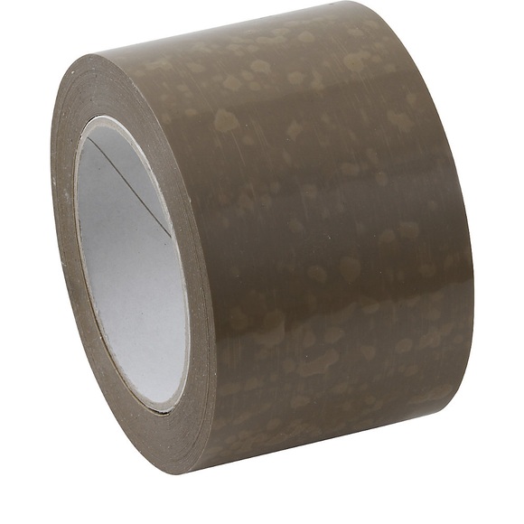 Selbstklebeband PVC - extra stark Bandbreite 75 mm, braun, VE 24 Rollen