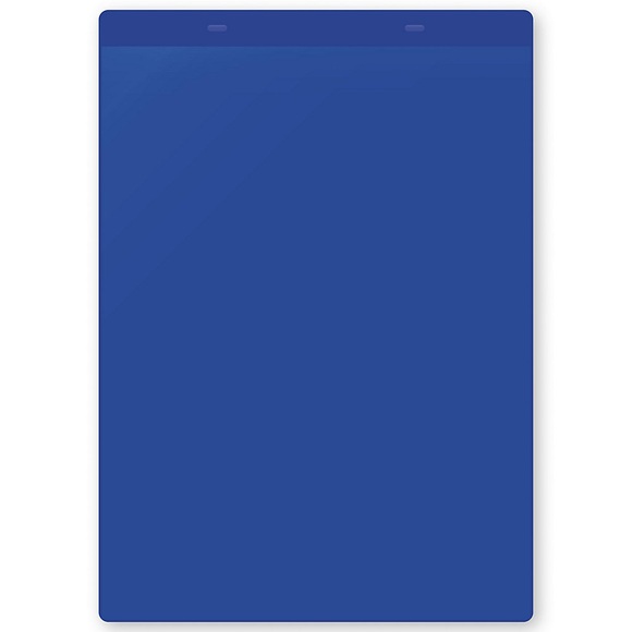 Dokumententaschen, selbstklebend DIN A4 hoch, VE 10 Stk blau