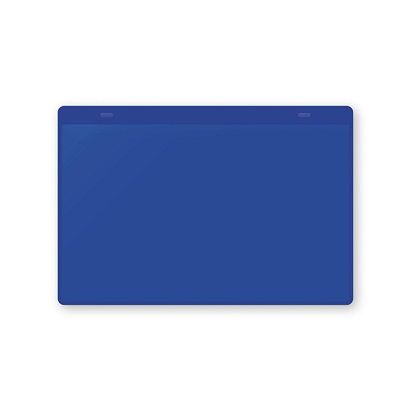 Dokumententaschen, selbstklebend DIN A5 quer, VE 10 Stk blau