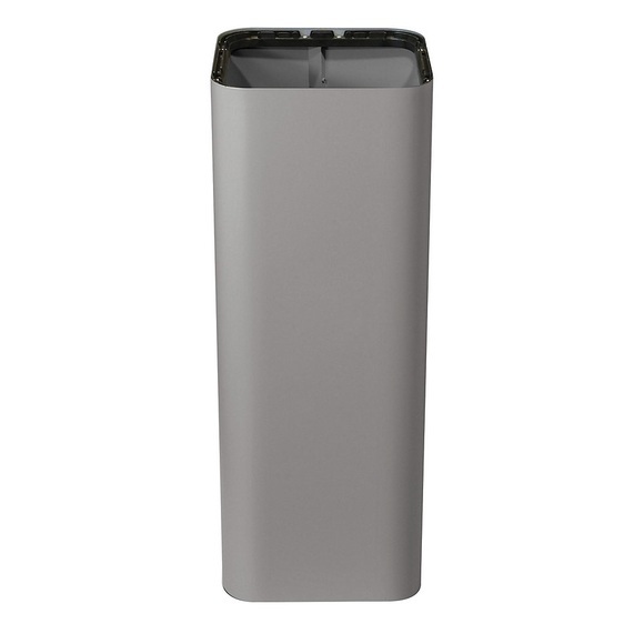 Abfallbehälter PURE Volumen 60 l, BxHxT 300 x 800 x 300 mm grau
