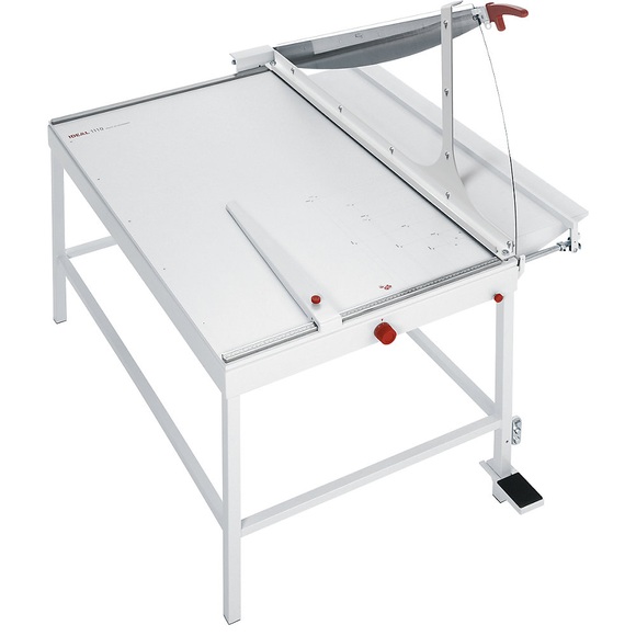 IDEAL Schneidemaschine Schnittlänge 1100 mm mit Untergestell
