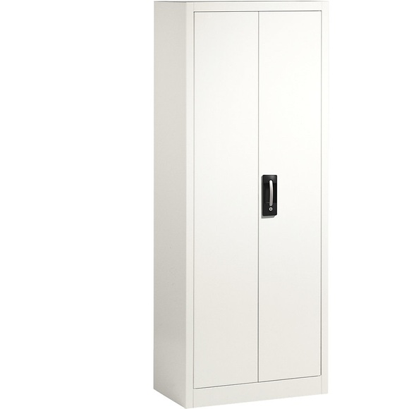 CP Stahlschrank mit Flügeltüren HxBxT 1950 x 800 x 420 mm verkehrsweiß