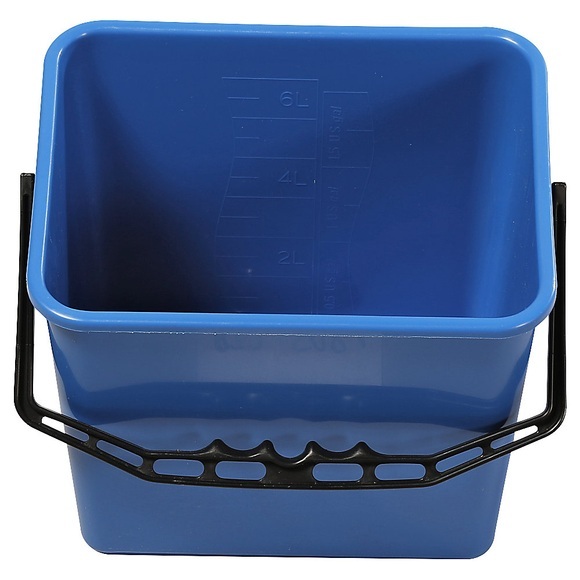 Eimer Inhalt 6 Liter blau