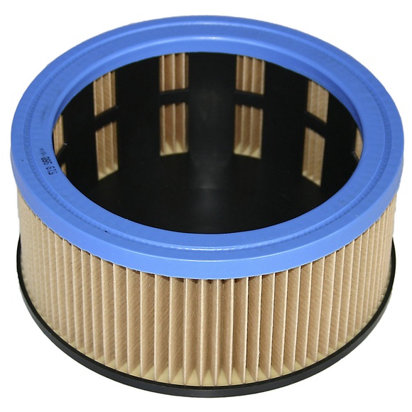 starmix Faltenfilter-Patrone mit ca. 3600 cm² Cellulose-Filterfläche für Profi-Powersauger