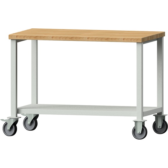 ANKE Kompaktwerkbank, Breite 1140 mm, mit Ablageboden, fahrbar