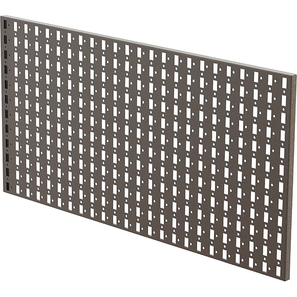 Edelstahl-Lochwand, für Wandmontage, LxB 800 x 600 mm
