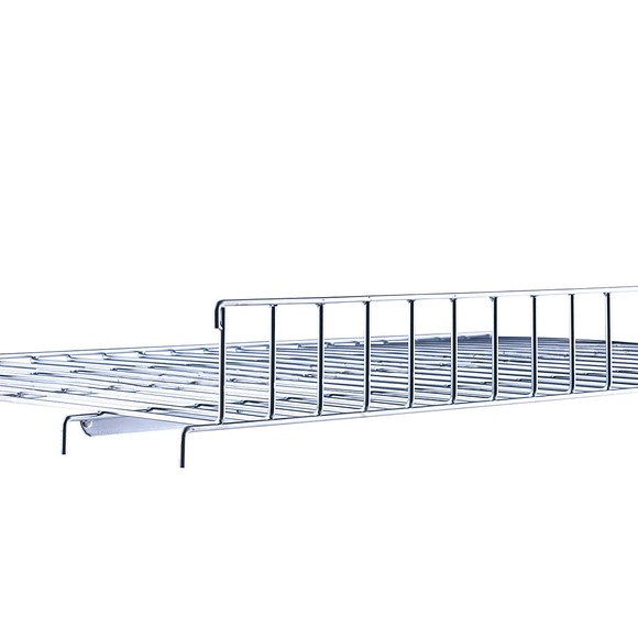 Drahtgitter-Etagenboden mit Aufkantung verzinkt 960 x 700 mm