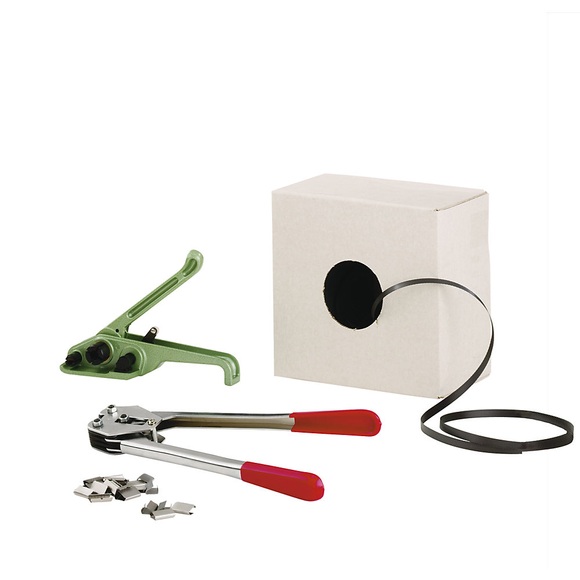 Umreifungs-Set, Kunststoffband Einsteiger-Set für Bandbreite 16 mm