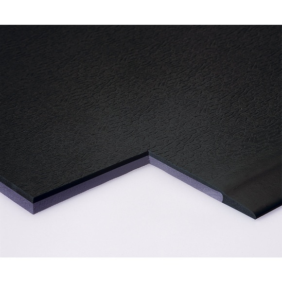 Anti-Ermüdungsmatte Breite 900 mm, pro lfd. m schwarz