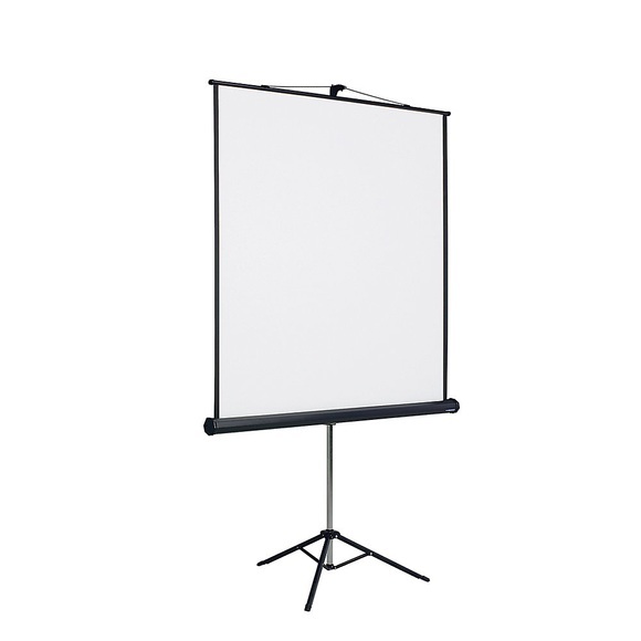 Stativ-Lichtbildwand Bildwandformat 4 : 3 Bildfläche BxH 2380 x 1770 mm
