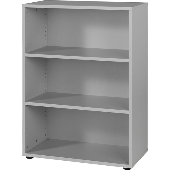 eurokraft pro RENATUS - Regal, HxB 1100 x 800 mm, 2 Fachböden, lichtgrau
