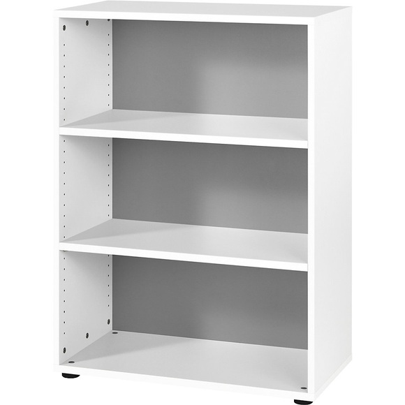 eurokraft pro RENATUS - Regal, HxB 1100 x 800 mm, 2 Fachböden, weiß