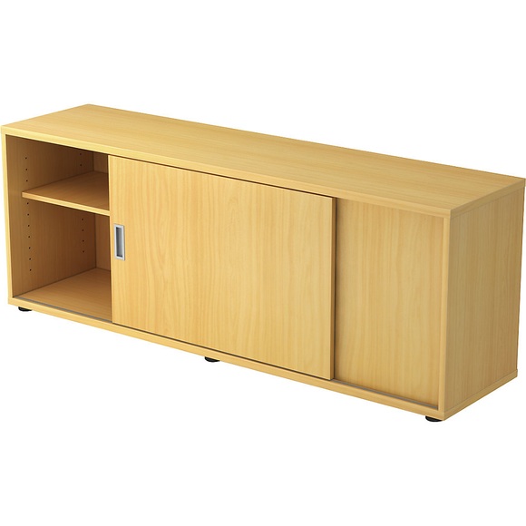 FINO - Sideboard je 1 Fachboden, 1 Trennwand Dekor Buche