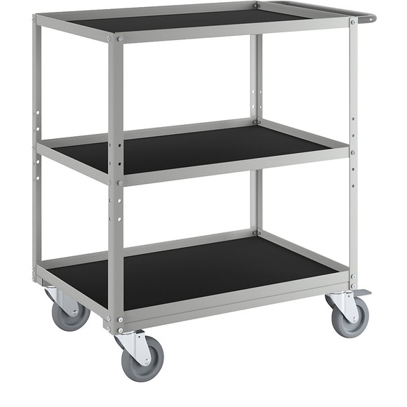 TRESTON Regalwagen mit 3 Böden Länge 450 mm
