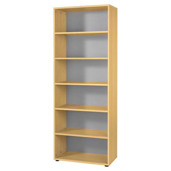 office akktiv RENATUS - Regal HxB 2154 x 800 mm, 5 Fachböden Buche-Dekor