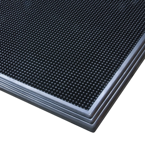 Desinfektionsmatte LxB 810 x 610 mm schwarz