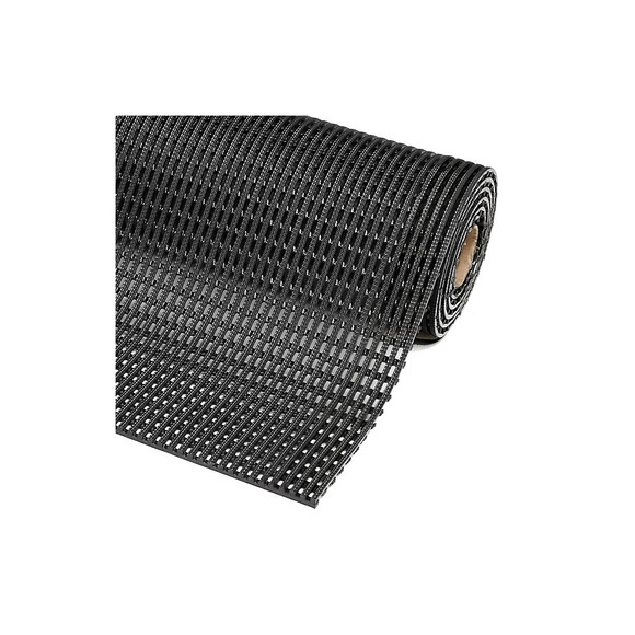 Anti-Rutschmatte, Höhe 12 mm Breite 1200 mm, pro lfd. m schwarz