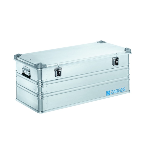 ZARGES Alu-Transportkiste Inhalt 162 l, Innen-LxBxH 950 x 450 x 380 mm in robuster Ausführung