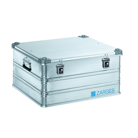 ZARGES Alu-Transportkiste Inhalt 150 l, Innen-LxBxH 690 x 640 x 340 mm in robuster Ausführung