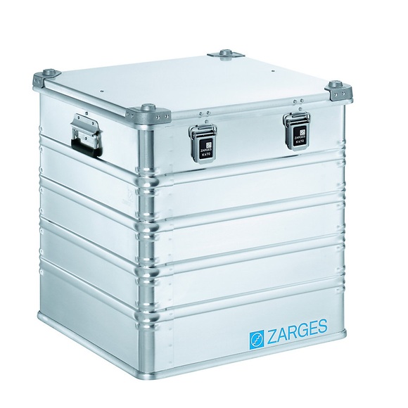 ZARGES Alu-Transportkiste Inhalt 175 l, Innen-LxBxH 550 x 550 x 580 mm in robuster Ausführung