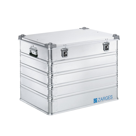 ZARGES Alu-Transportkiste Inhalt 239 l, Innen-LxBxH 750 x 550 x 580 mm in robuster Ausführung