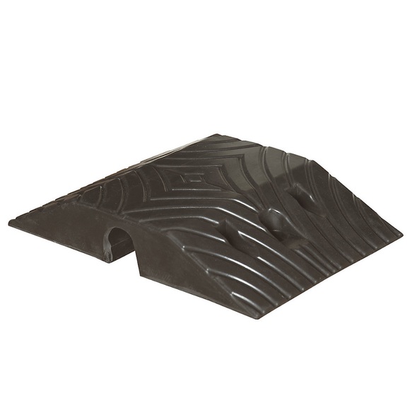 Fahrbahnschwelle max. 10 km/h Richtgeschwindigkeit, LxB 405 x 250 mm Normelement schwarz