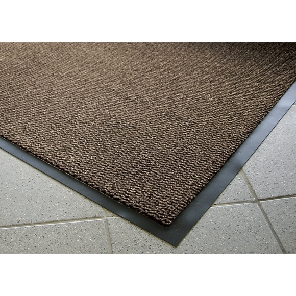 Schmutzfangmatte für innen, Flor aus Polypropylen LxB 1800 x 1200 mm schwarz / braun