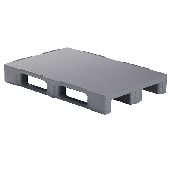 Palette aus sortenreinem PE LxBxH 1200 x 800 x 160 mm, Traglast bis 7500 kg ab 10 Stk