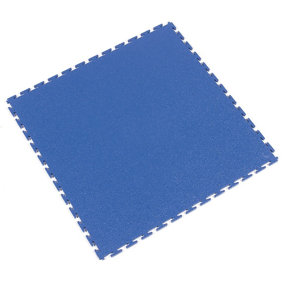 PVC-Bodenplatte mit strukturierter Oberfläche, VE 8 Stk blau