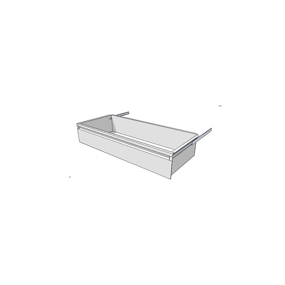 Schublade für Regal-Schranksystem Höhe 175 mm für Regaltiefe 400 mm