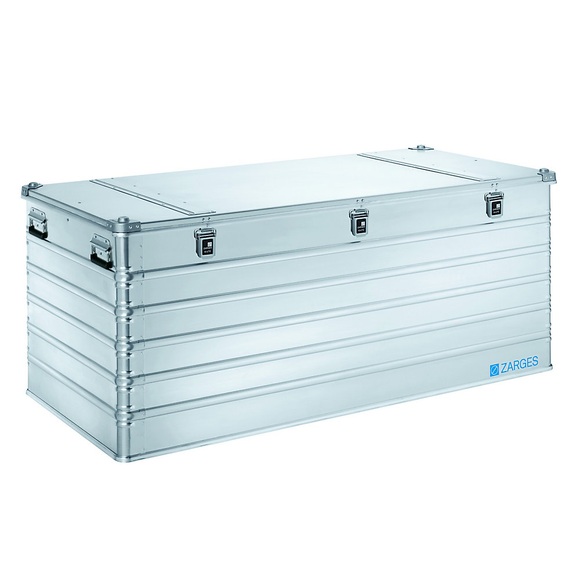 ZARGES Alu-Transportkiste Inhalt 829 l, Innen-LxBxH 1650 x 750 x 670 mm in robuster Ausführung