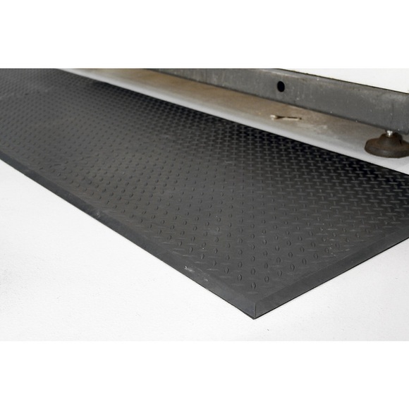 Anti-Ermüdungsmatte aus Naturgummi Randmatte, LxB 800 x 700 mm, VE 2 Stk