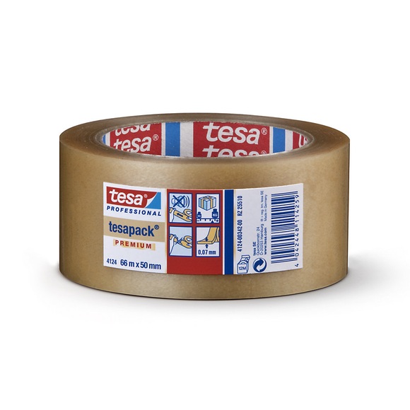 tesa PVC-Klebeband tesa® 4124 VE 36 Rollen, transparent