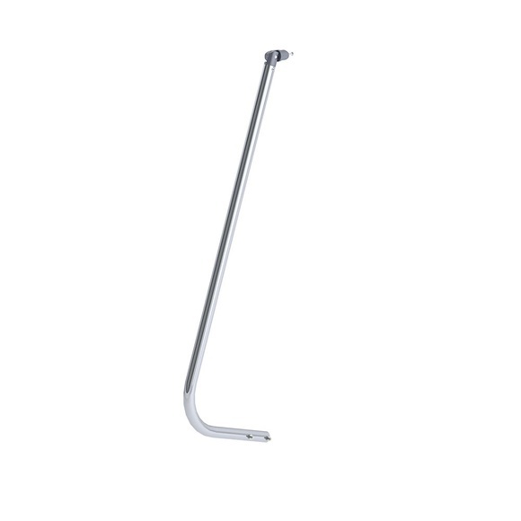 EUROKRAFT Handlauf Aluminium für 3 - 5 stufige Podestleiter