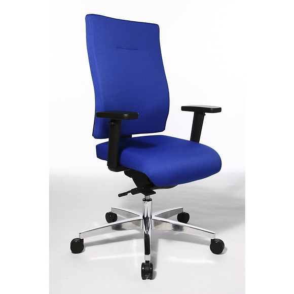 Topstar Bürodrehstuhl PROFI STAR 15 ergonomische Rückenlehne blau
