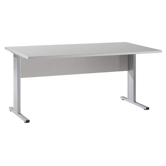 PETRA - Schreibtisch HxBxT 720 x 1600 x 800 mm lichtgrau