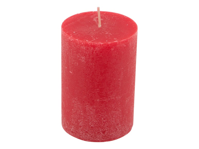 Boutique Kerze Rot 10 cm