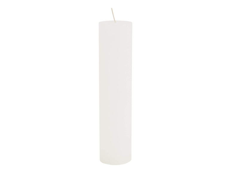 Boutique Kerze Weiss 30 cm