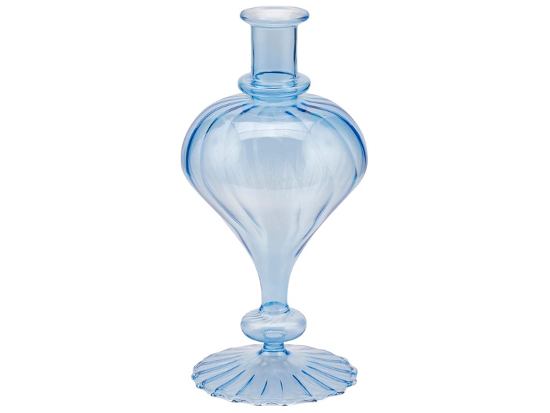 Einzelblume Hellblau H: 30 cm