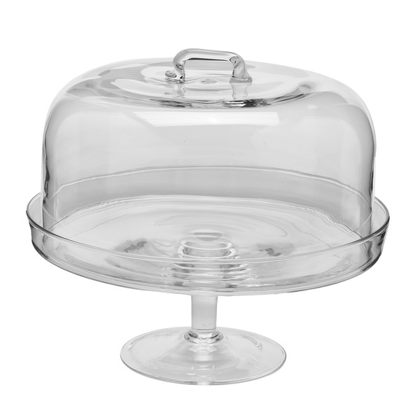 Glas mit Deckel B: 31 cm