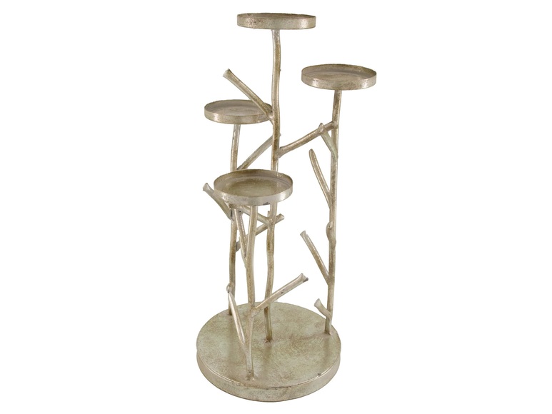 Metall Silber H: 43 cm