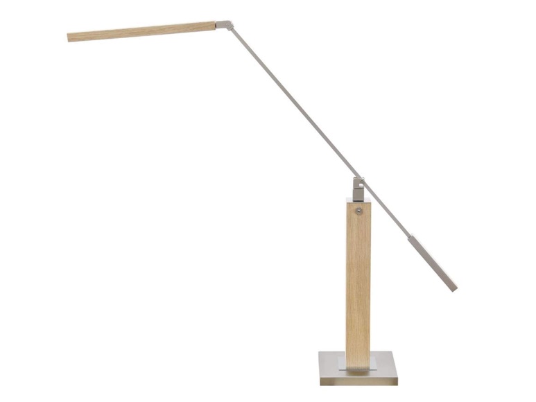 HerzBlut Otto O LED-Tischleuchte Eiche natur