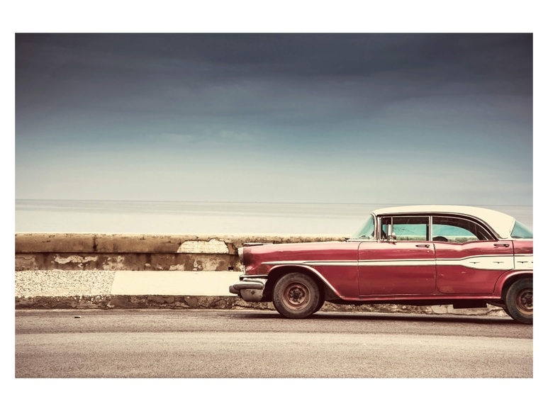 Roter Oldtimer