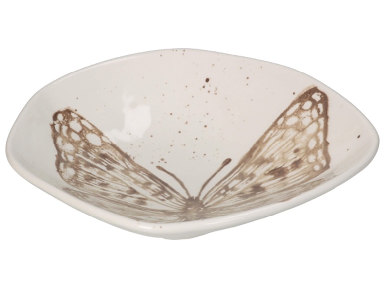 Schale Schmetterling, Keramik H: 5 cm
